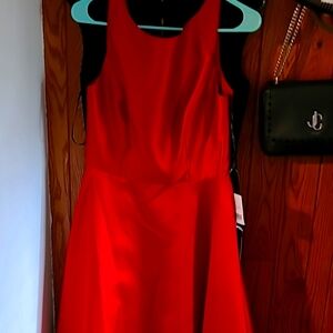 ALFRED SUNG Red dress